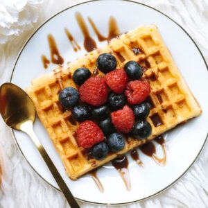 fruit-waffles